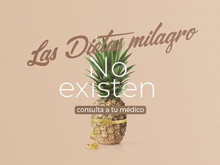 Las dietas milagro no existen: combatir el sobrepeso